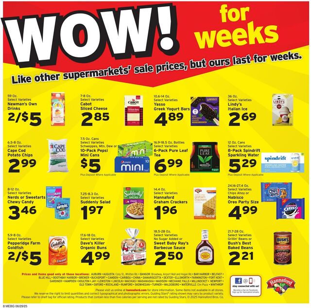 Catalogue Hannaford from 06/29/2025