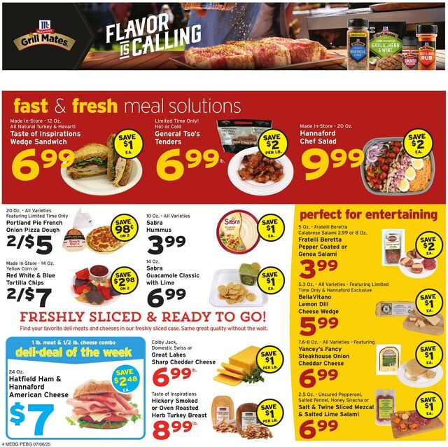 Catalogue Hannaford from 07/06/2025