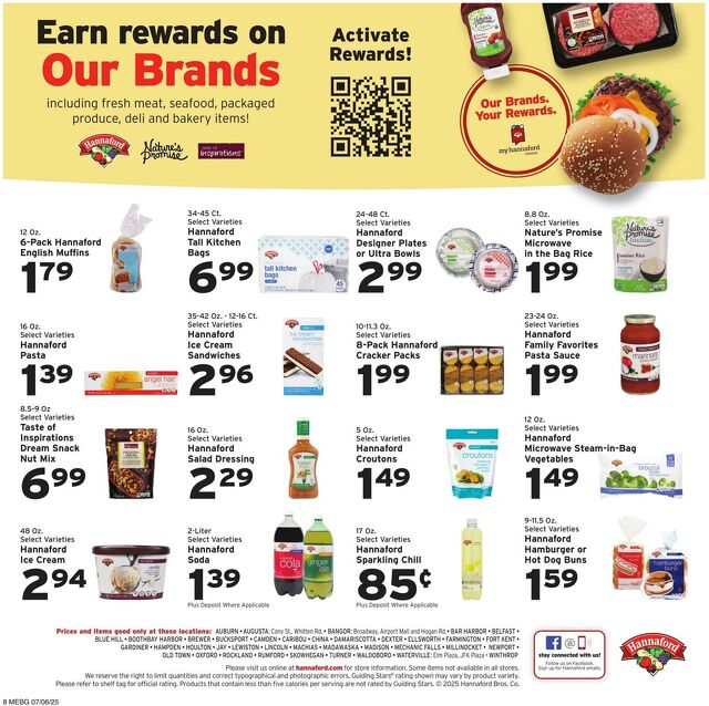 Catalogue Hannaford from 07/06/2025