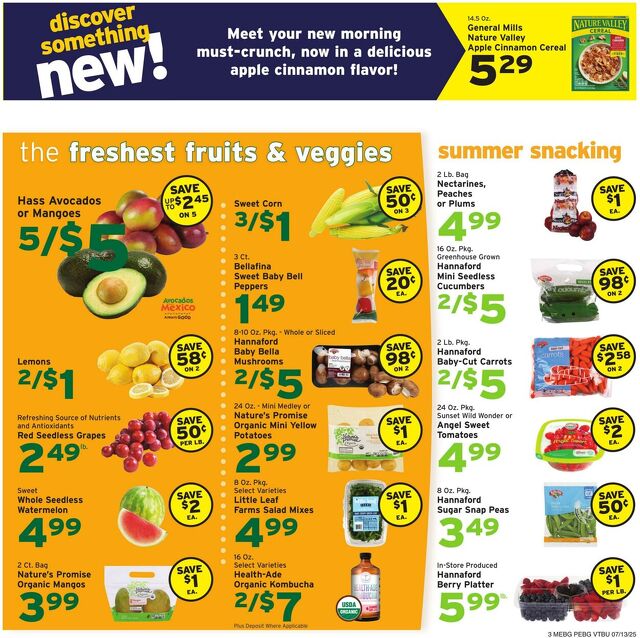 Catalogue Hannaford from 07/13/2025