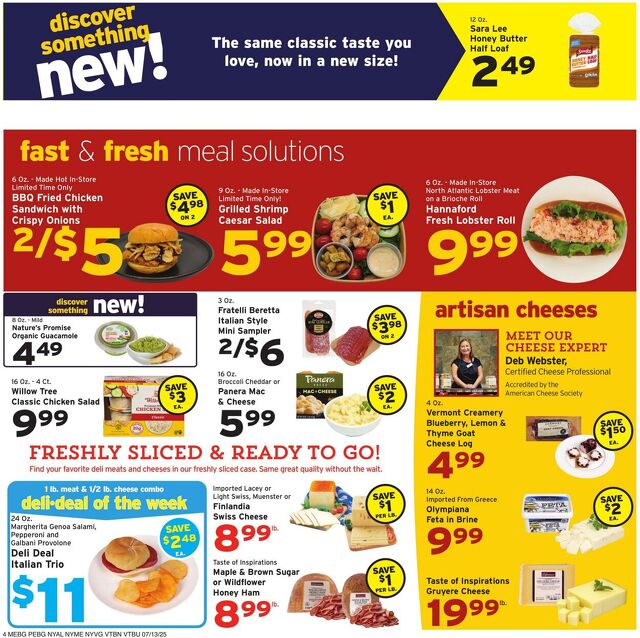 Catalogue Hannaford from 07/13/2025