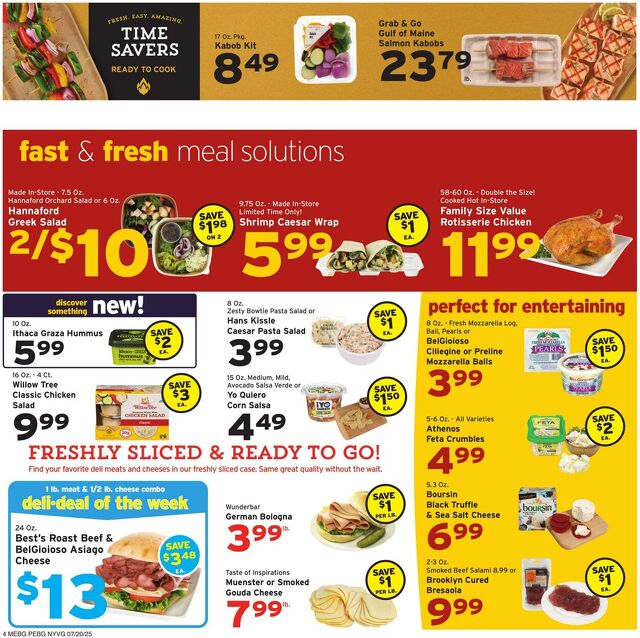 Catalogue Hannaford from 07/20/2025