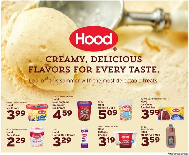 Catalogue Hannaford from 07/20/2025