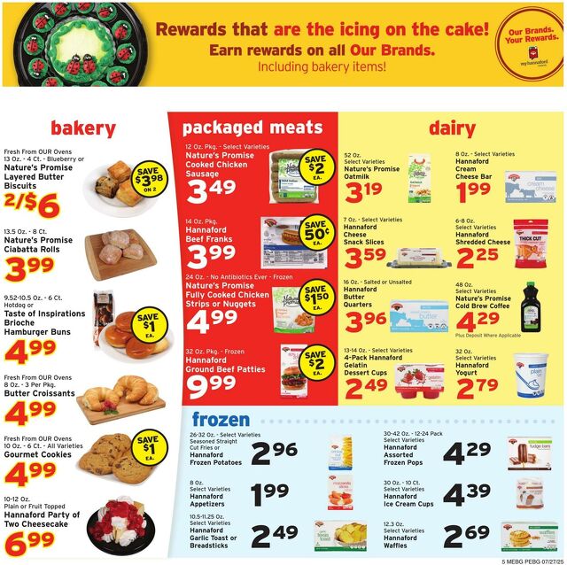 Catalogue Hannaford from 07/27/2025