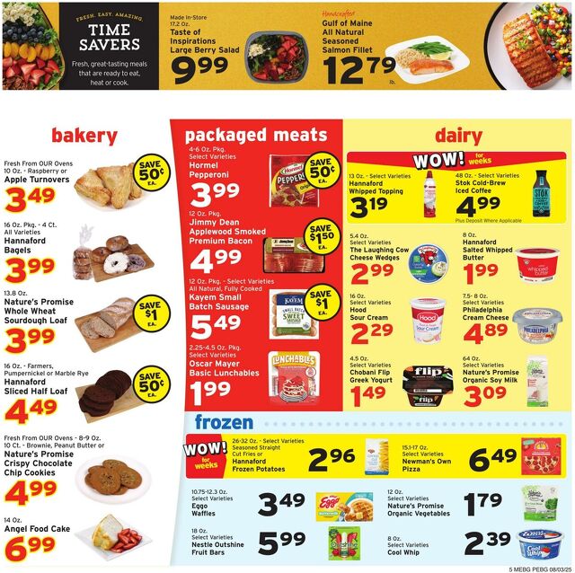 Catalogue Hannaford from 08/03/2025