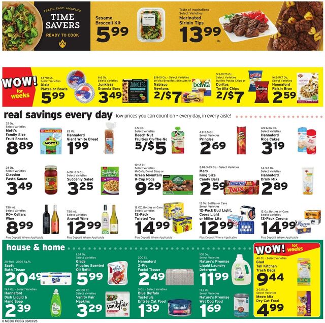 Catalogue Hannaford from 08/03/2025