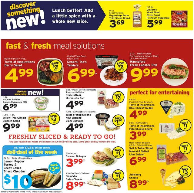 Catalogue Hannaford from 08/10/2025