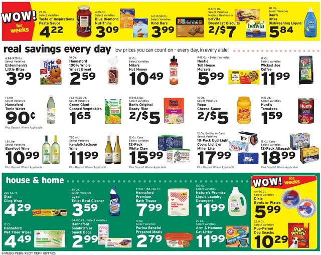 Catalogue Hannaford from 08/17/2025