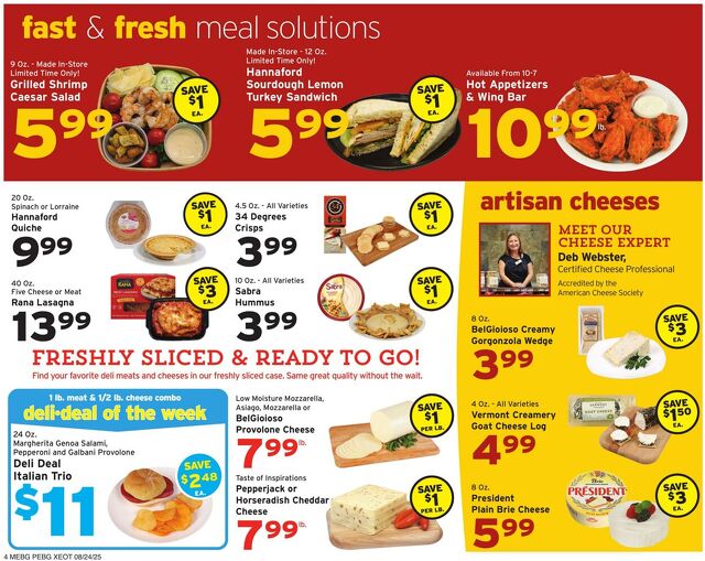 Catalogue Hannaford from 08/24/2025