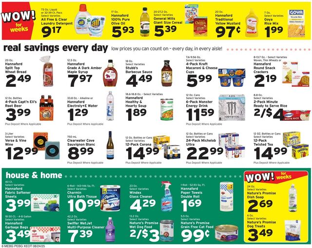 Catalogue Hannaford from 08/24/2025