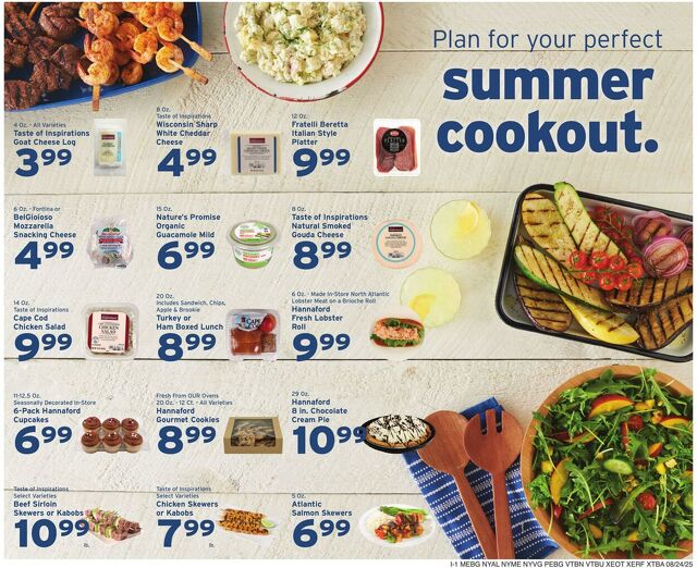Catalogue Hannaford from 08/24/2025