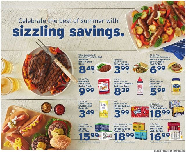 Catalogue Hannaford from 08/24/2025