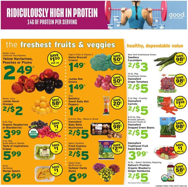 Catalogue Hannaford from 08/31/2025