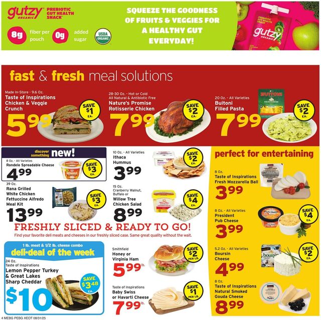 Catalogue Hannaford from 08/31/2025