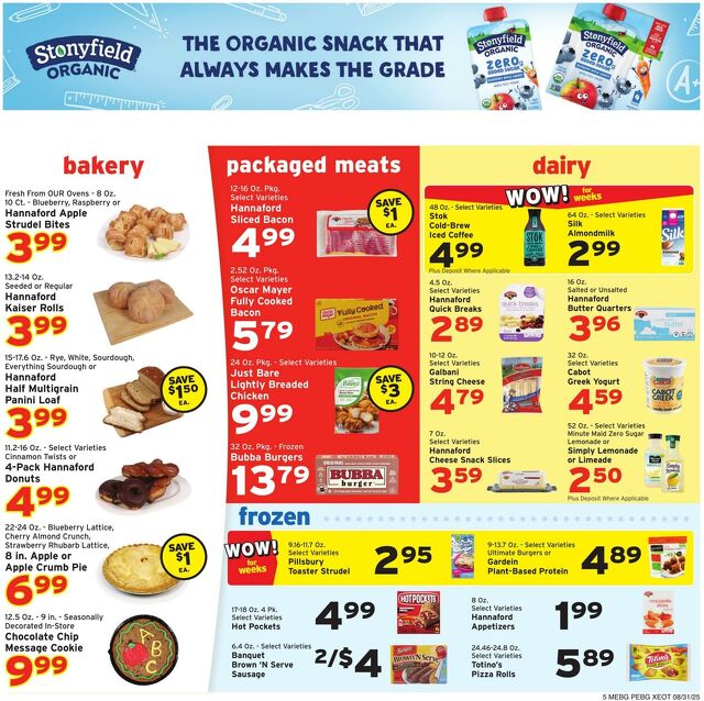 Catalogue Hannaford from 08/31/2025
