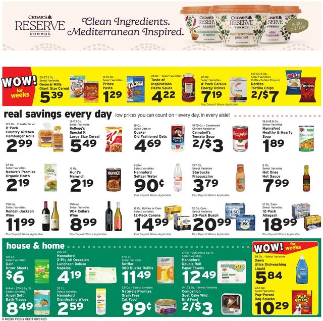 Catalogue Hannaford from 08/31/2025