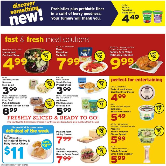 Catalogue Hannaford from 09/07/2025