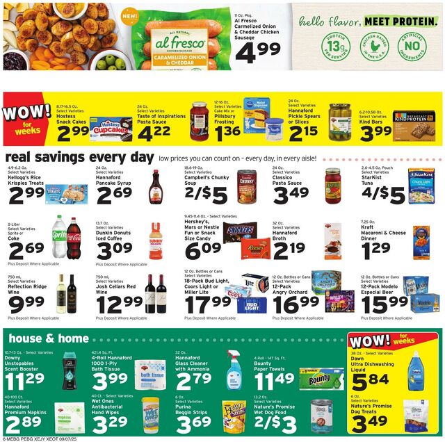 Catalogue Hannaford from 09/07/2025