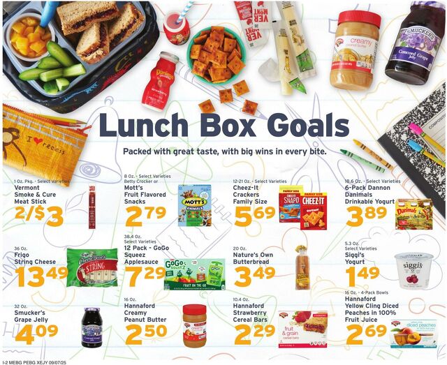 Catalogue Hannaford from 09/07/2025