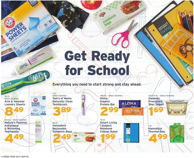 Catalogue Hannaford from 09/07/2025