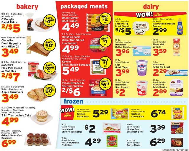 Catalogue Hannaford from 09/14/2025
