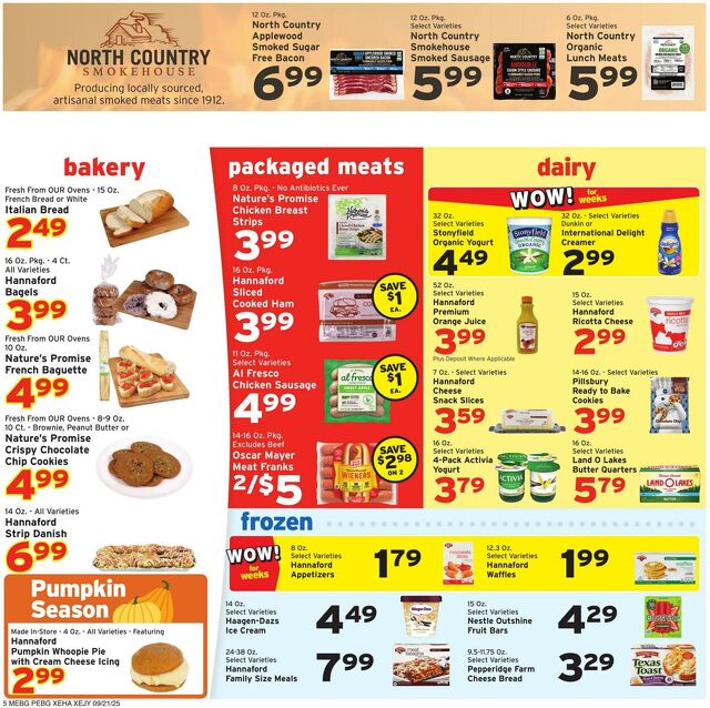 Catalogue Hannaford from 09/21/2025