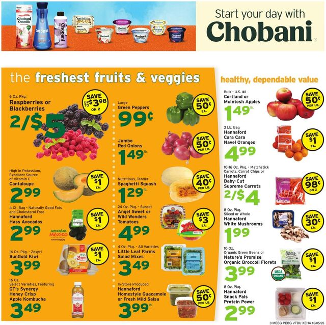 Catalogue Hannaford from 10/05/2025