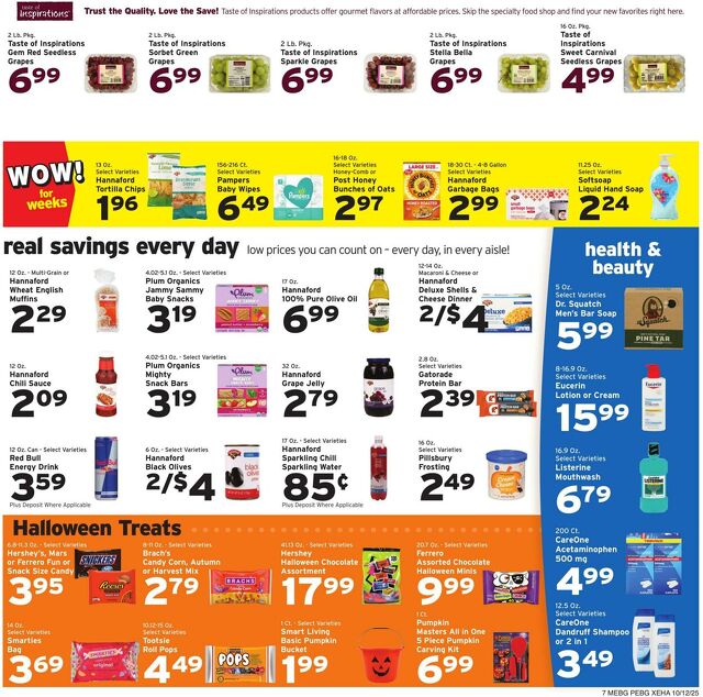 Catalogue Hannaford from 10/12/2025