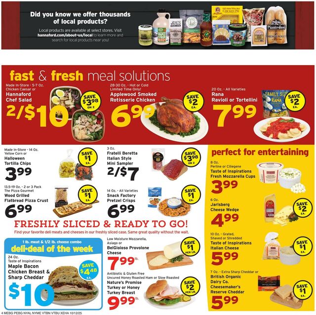 Catalogue Hannaford from 10/12/2025
