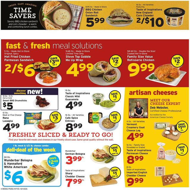Catalogue Hannaford from 10/19/2025