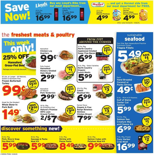 Catalogue Hannaford from 10/26/2025