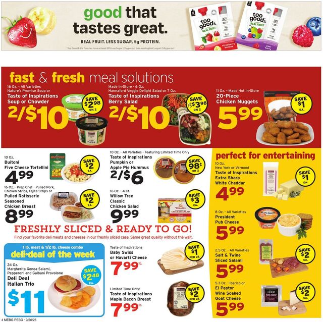 Catalogue Hannaford from 10/26/2025