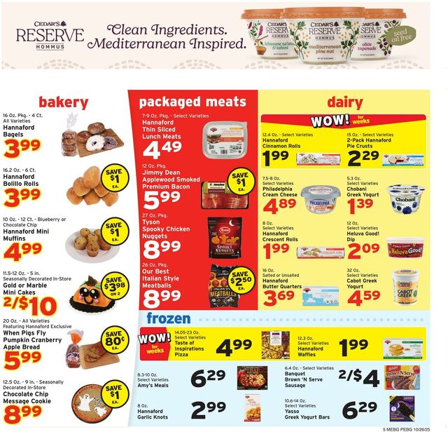Catalogue Hannaford from 10/26/2025