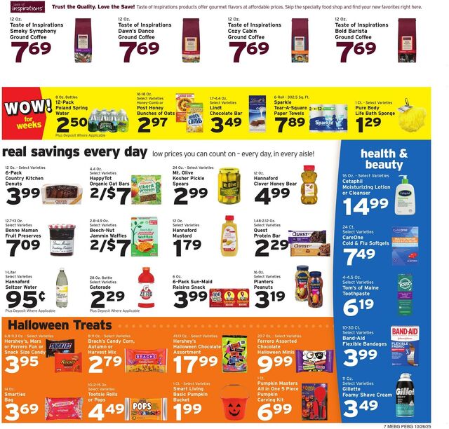 Catalogue Hannaford from 10/26/2025