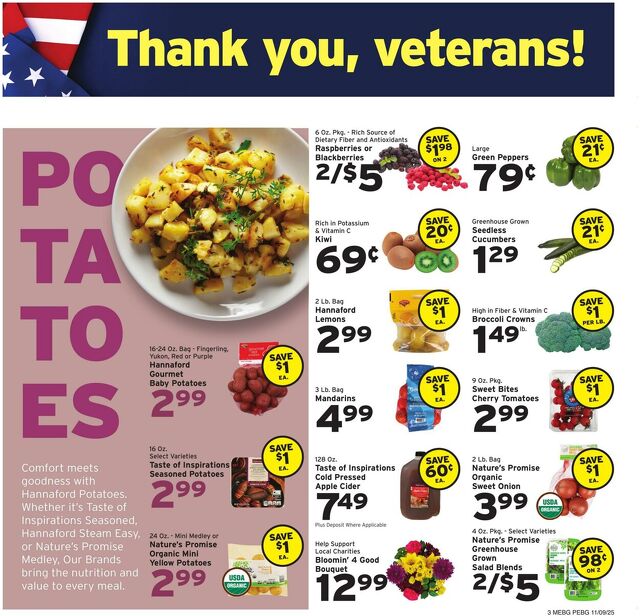 Catalogue Hannaford from 11/09/2025