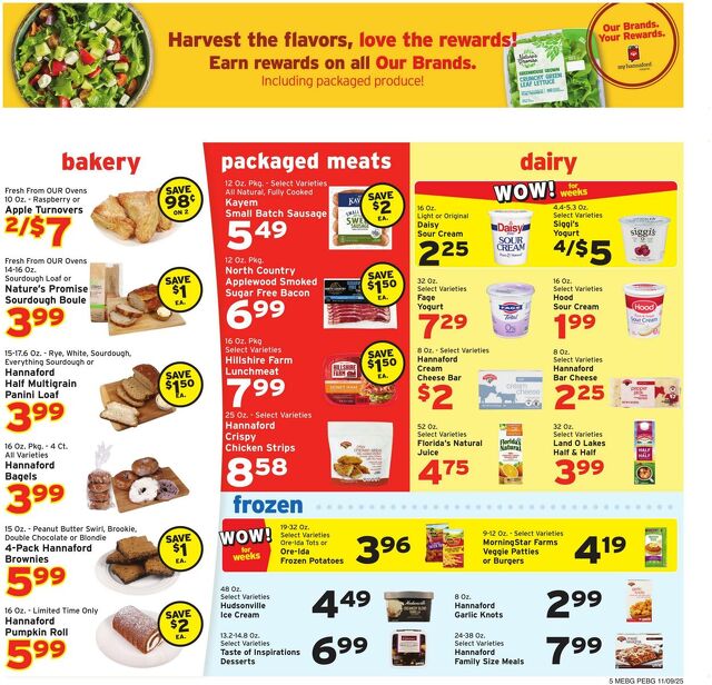 Catalogue Hannaford from 11/09/2025