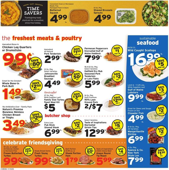 Catalogue Hannaford from 11/16/2025