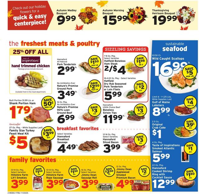 Catalogue Hannaford from 11/23/2025