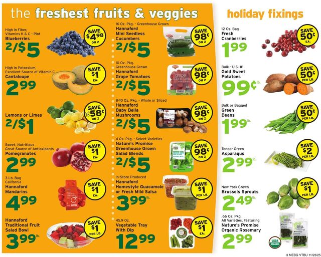 Catalogue Hannaford from 11/23/2025
