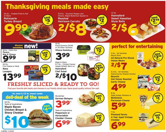 Catalogue Hannaford from 11/23/2025
