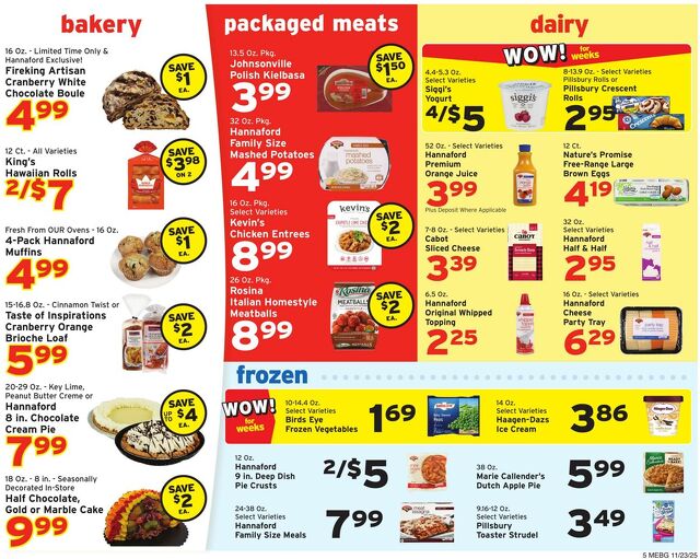 Catalogue Hannaford from 11/23/2025