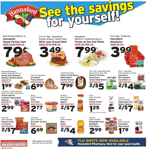 Catalogue Hannaford from 12/07/2025