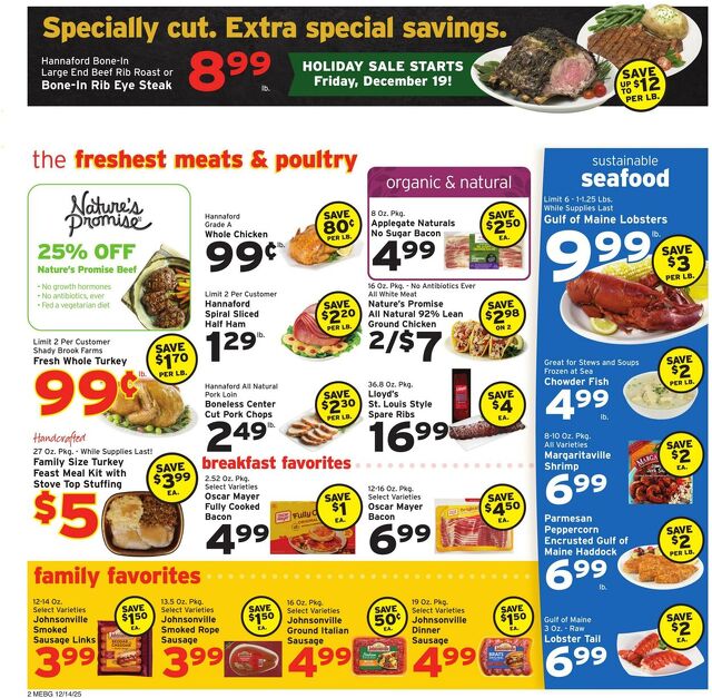 Catalogue Hannaford from 12/14/2025