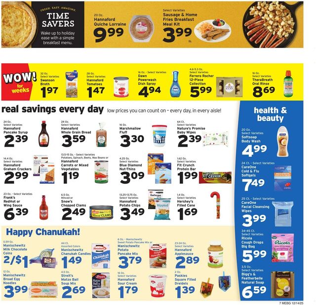 Catalogue Hannaford from 12/14/2025