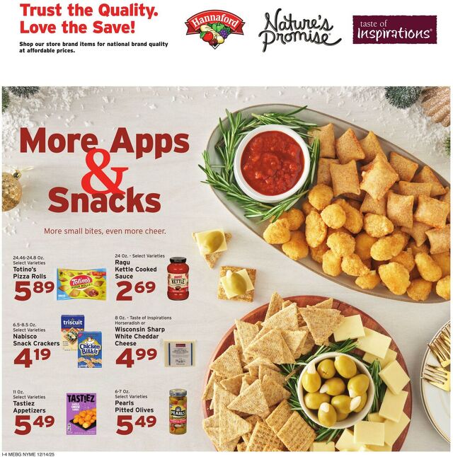 Catalogue Hannaford from 12/14/2025