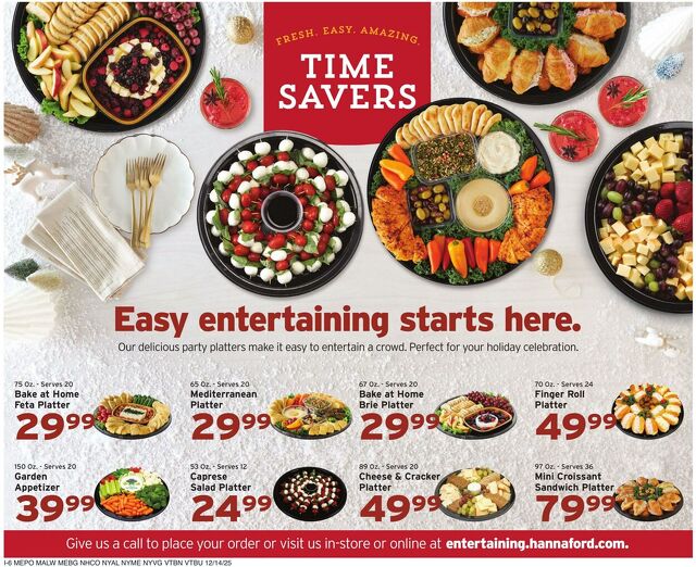 Catalogue Hannaford from 12/14/2025