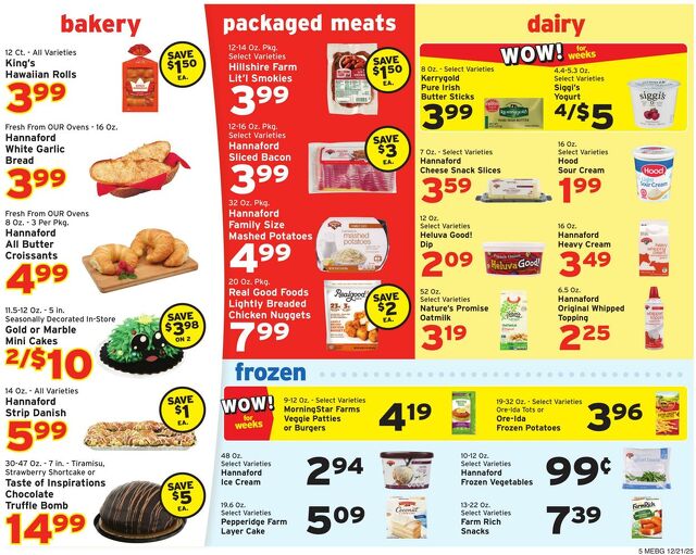 Catalogue Hannaford from 12/21/2025