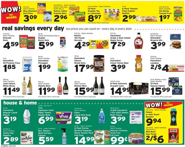 Catalogue Hannaford from 12/21/2025
