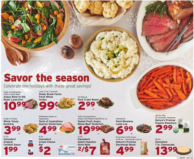 Catalogue Hannaford from 12/21/2025