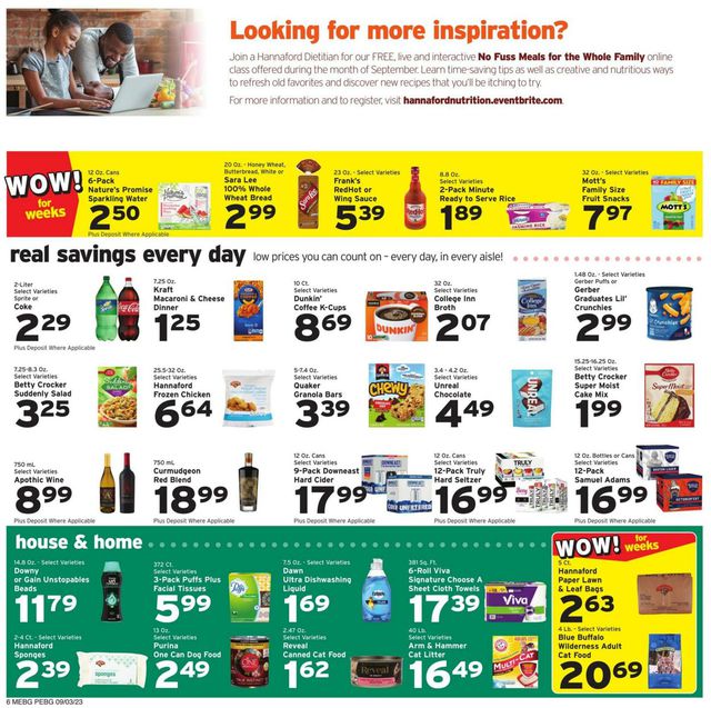 Catalogue Hannaford from 09/03/2023
